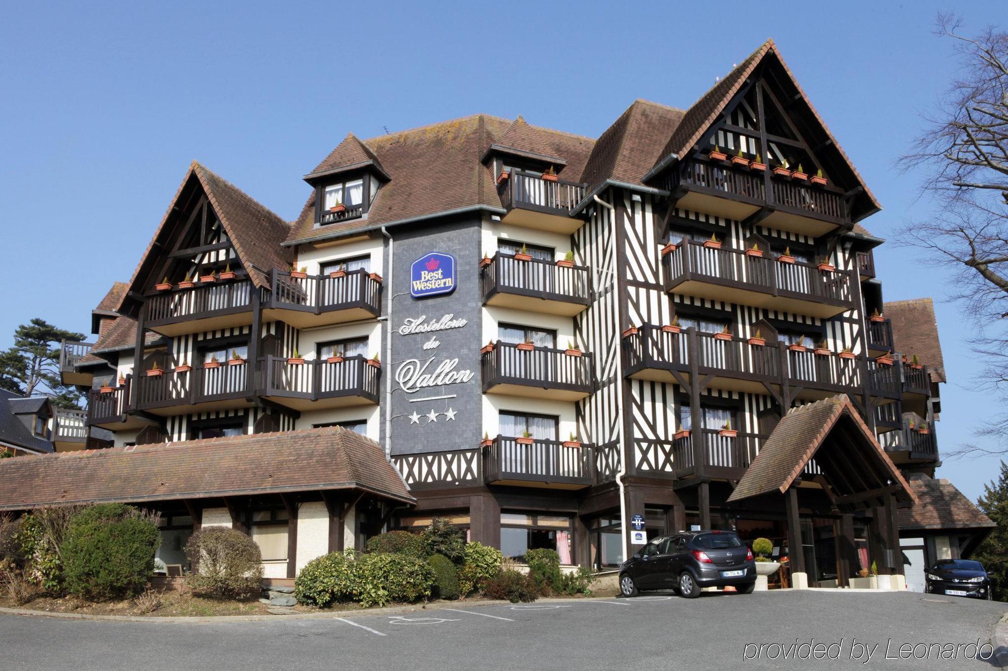Best Western Plus Hostellerie Du Vallon Trouville-sur-Mer Ngoại thất bức ảnh