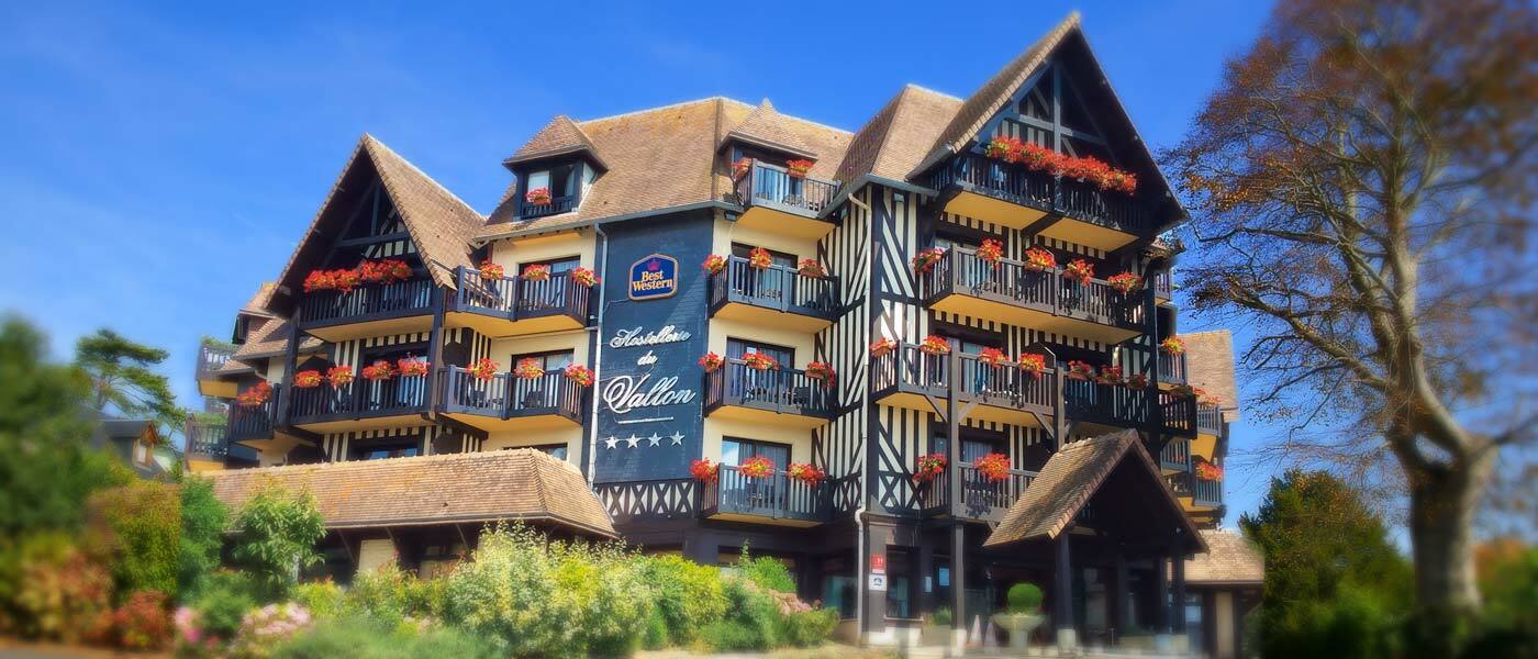 Best Western Plus Hostellerie Du Vallon Trouville-sur-Mer Ngoại thất bức ảnh